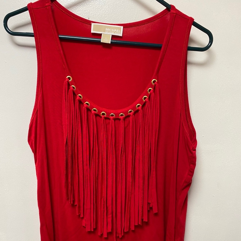 Michael by Michael Kors red tank top size L